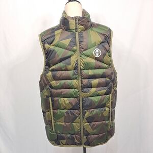 Ralph Lauren Polo Sport Goose Down Camo Puffer Vest